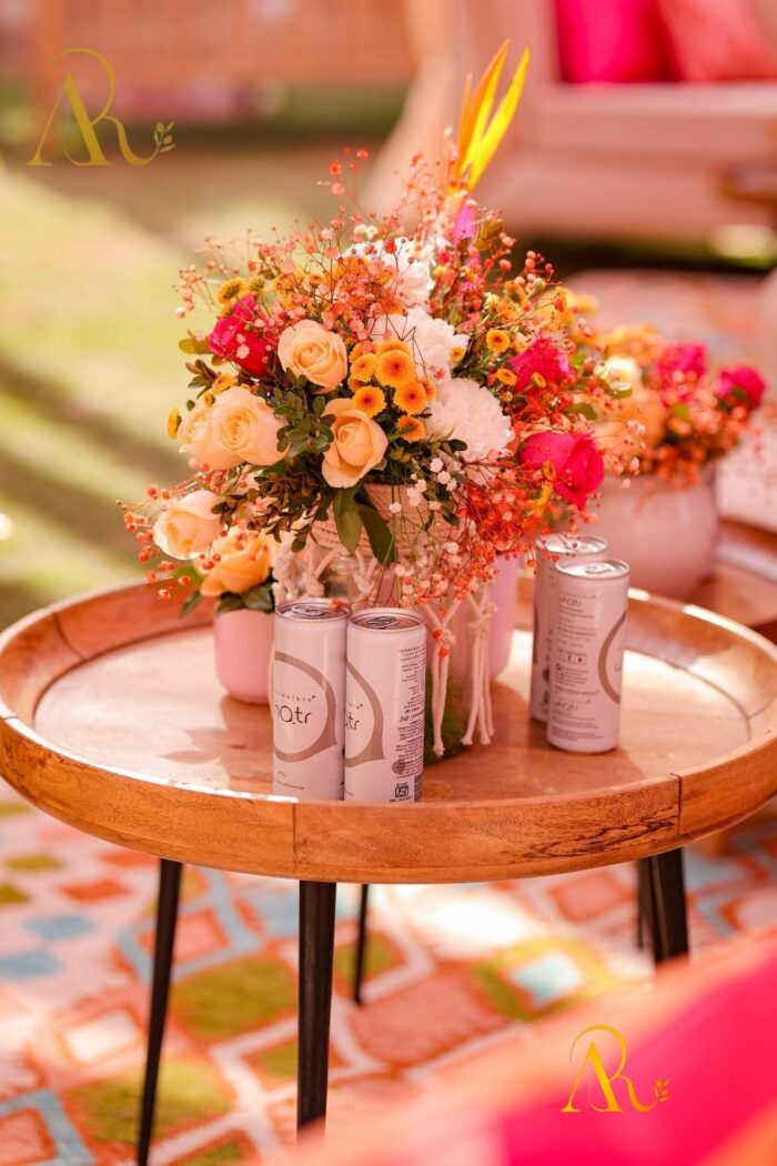 table props wedding decoration by aashira